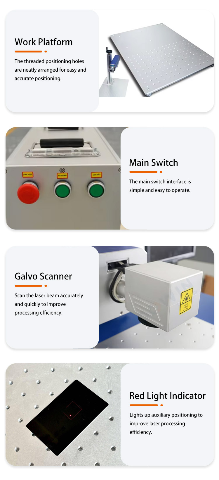 Split CO2 Laser Marking Machine