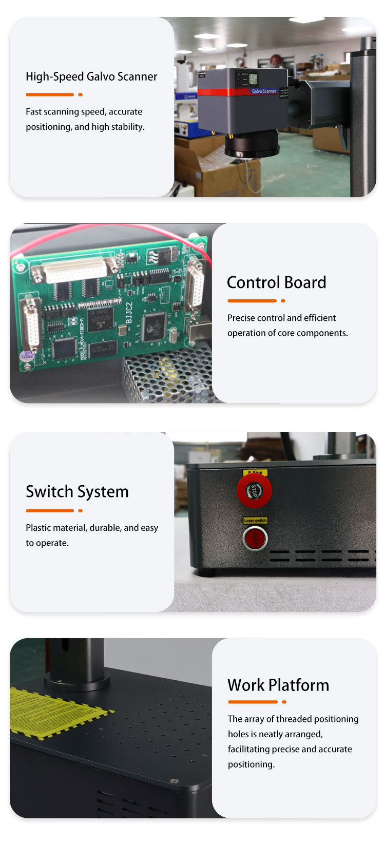 Desktop Integrated Ultraviolet Laser Marking Machine