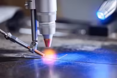 Laser welding machine nozzle