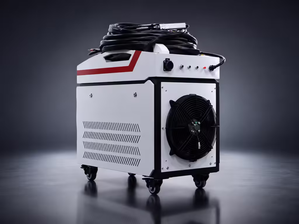 2000W laser welder for stainless steel, carbon steel, aluminum, and medium-thickness metal fabrication